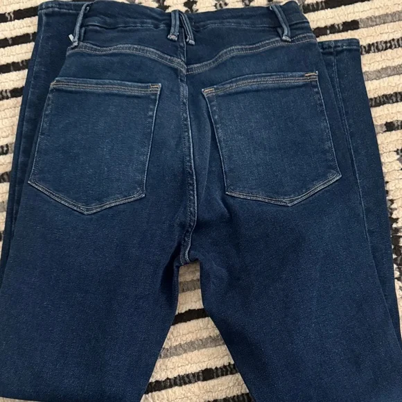 Good American Dark Blue Skinny Jeans - Picture 4 of 4